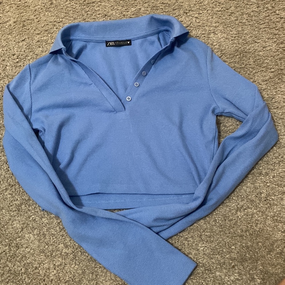 Zara Cropped long sleeve